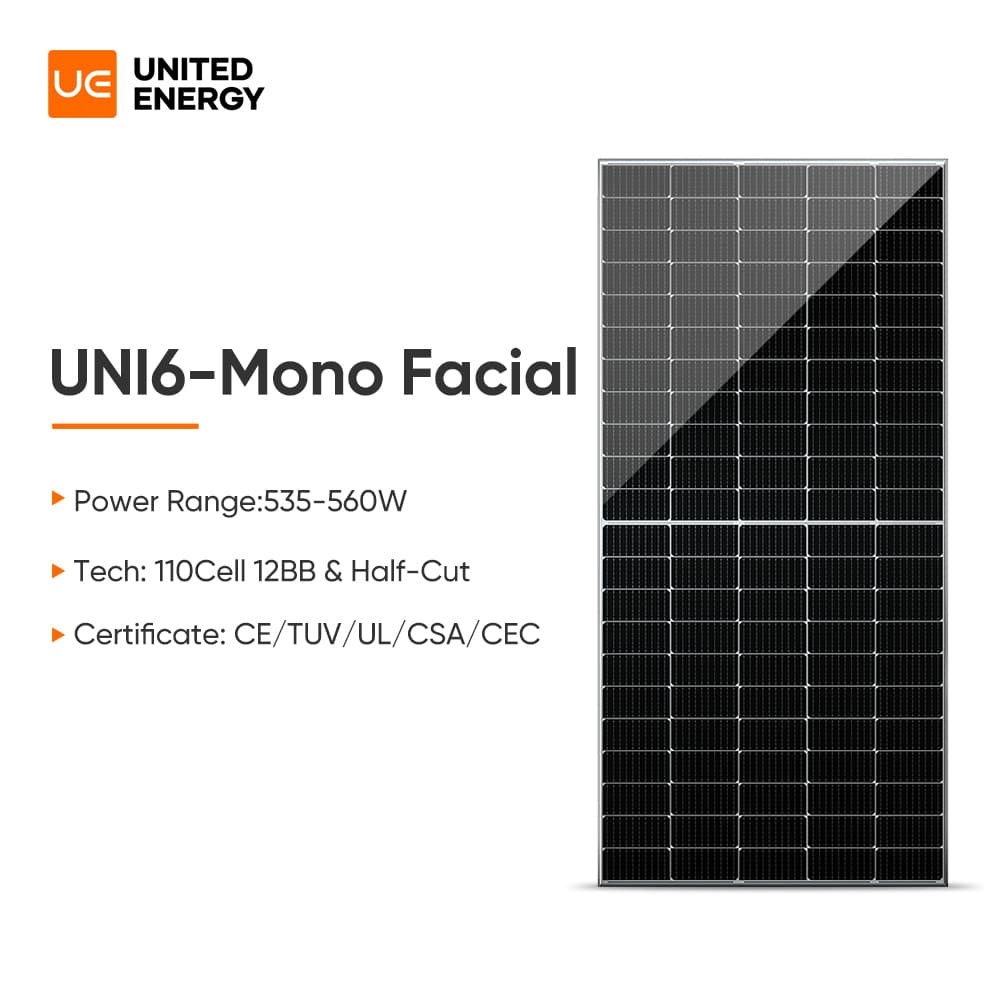United Energy 560W  560 watt solar panel price Europe warehouse